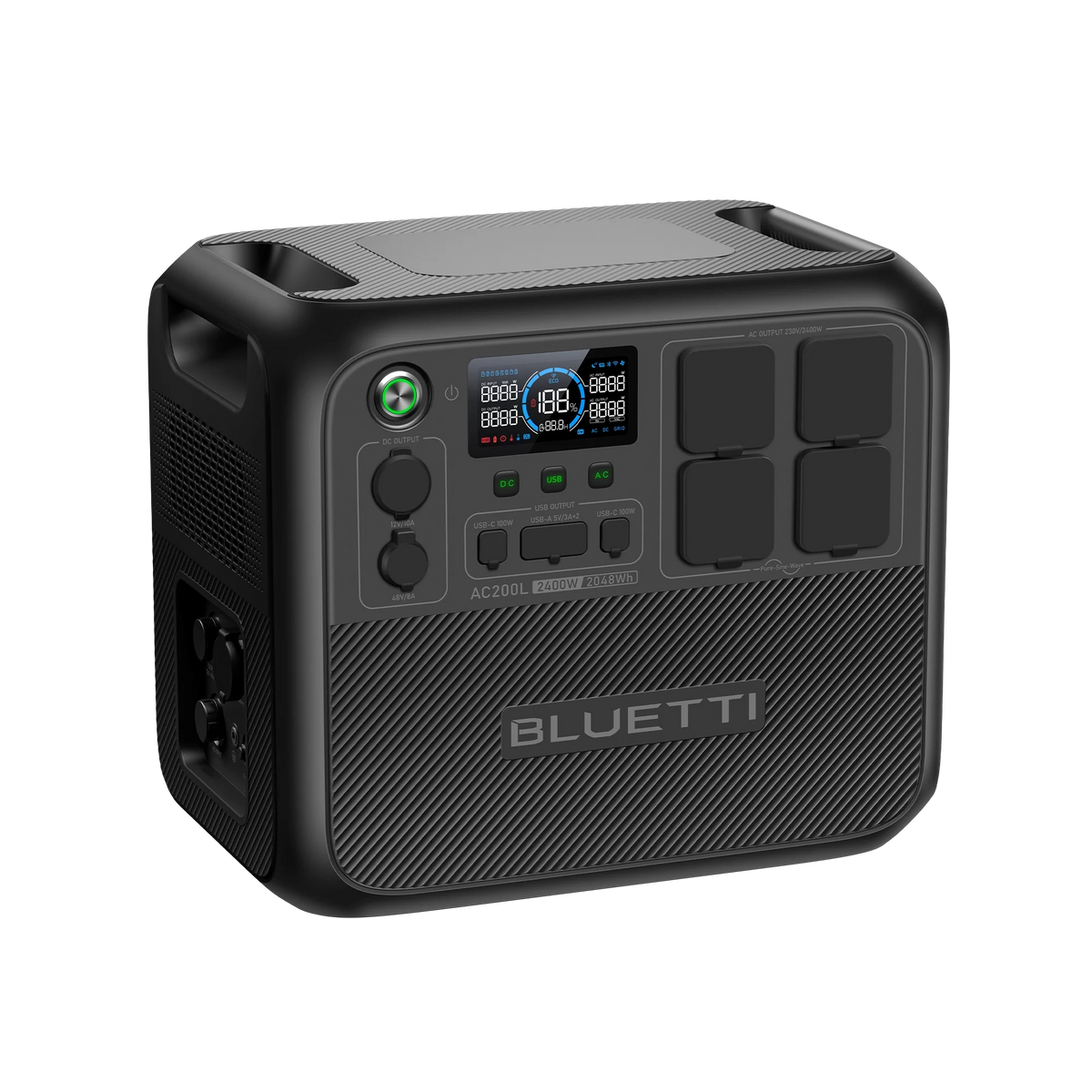 BLUETTI AC200L Estación de energía expandible | 2.400 W 2.048 Wh