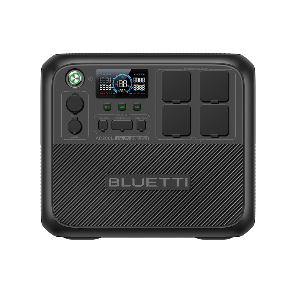 BLUETTI AC200L Estación de energía expandible | 2.400 W 2.048 Wh