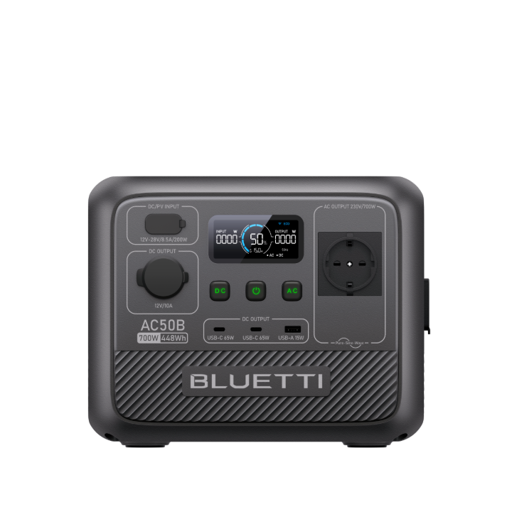 BLUETTI AC50B Estación de energía portátil para camping | 700 W 448 Wh
