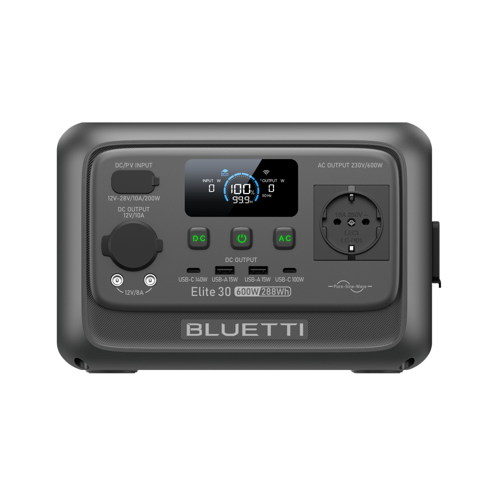 BLUETTI Elite 30 V2 Estación de energía portátil | 600 W 288 Wh