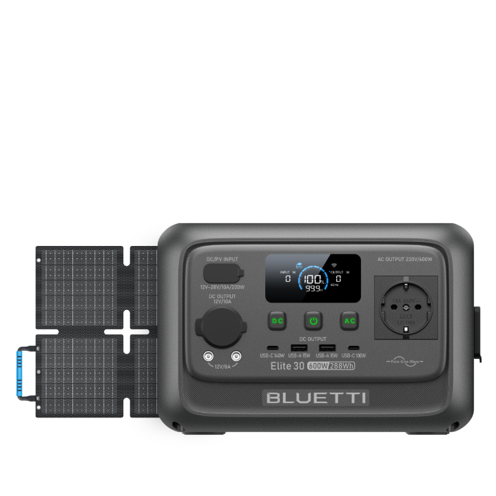 BLUETTI Elite 30 V2 Estación de energía portátil | 600 W 288 Wh