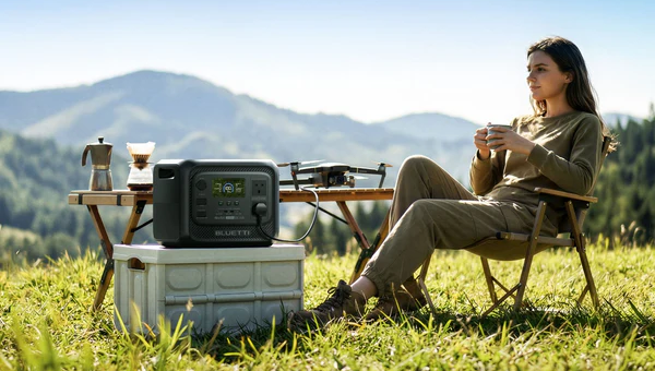 BLUETTI Elite 300: Energía portátil ideal para cortes de luz, camping y viajes.