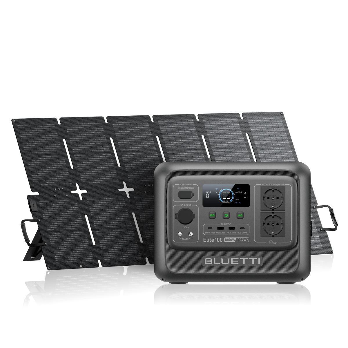 BLUETTI Elite 100 V2 + 220 W Solar