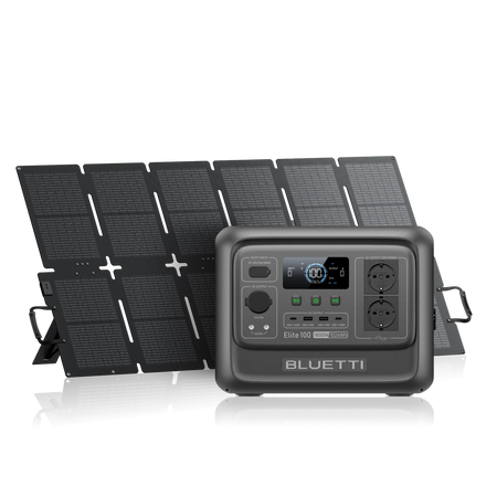 BLUETTI Elite 100 V2 Estación de energía portátil| 1.800 W 1.024 Wh