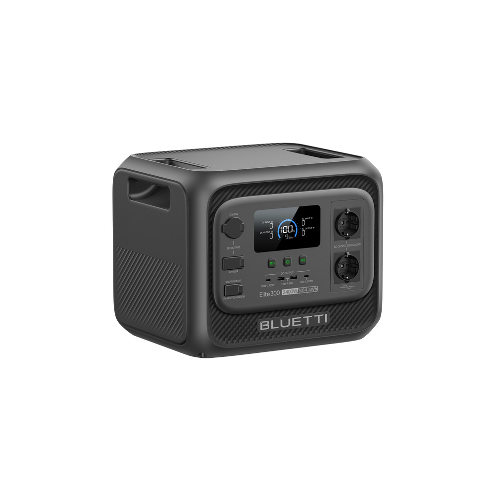 BLUETTI Elite 300 Estación de Energía Portátil | 2.400 W, 3.014,4 Wh