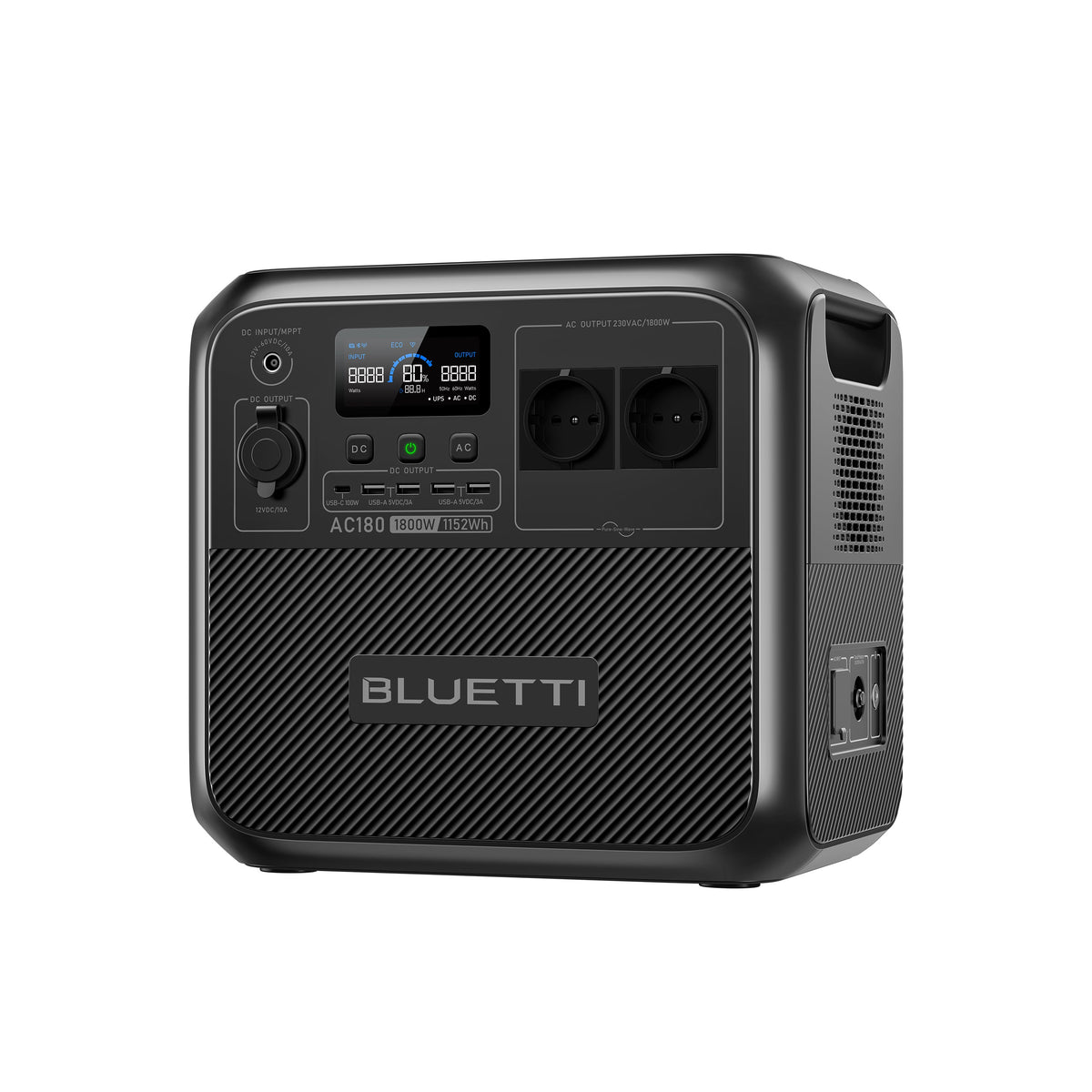 BLUETTI AC180 Estación de energía portátil | 1.800 W 1.152 Wh