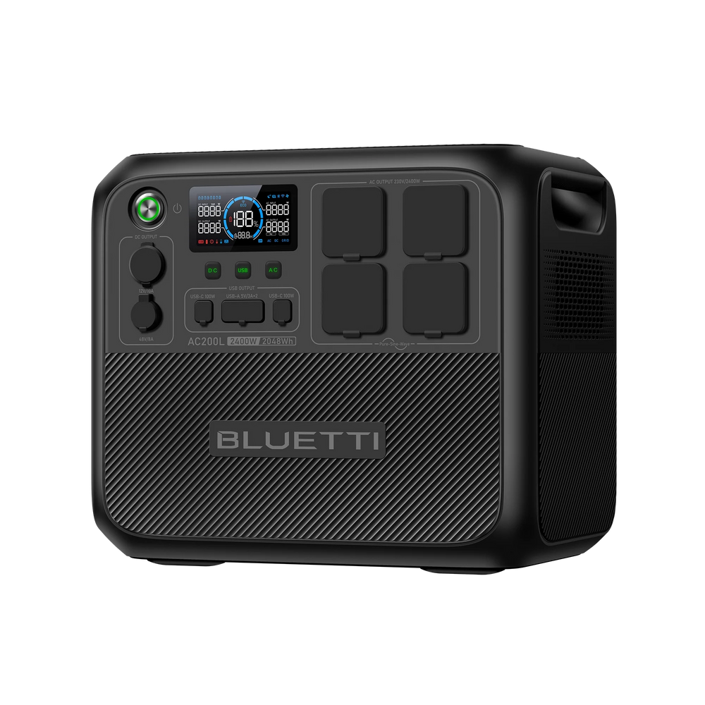 BLUETTI AC200L Estación de energía expandible | 2.400 W 2.048 Wh