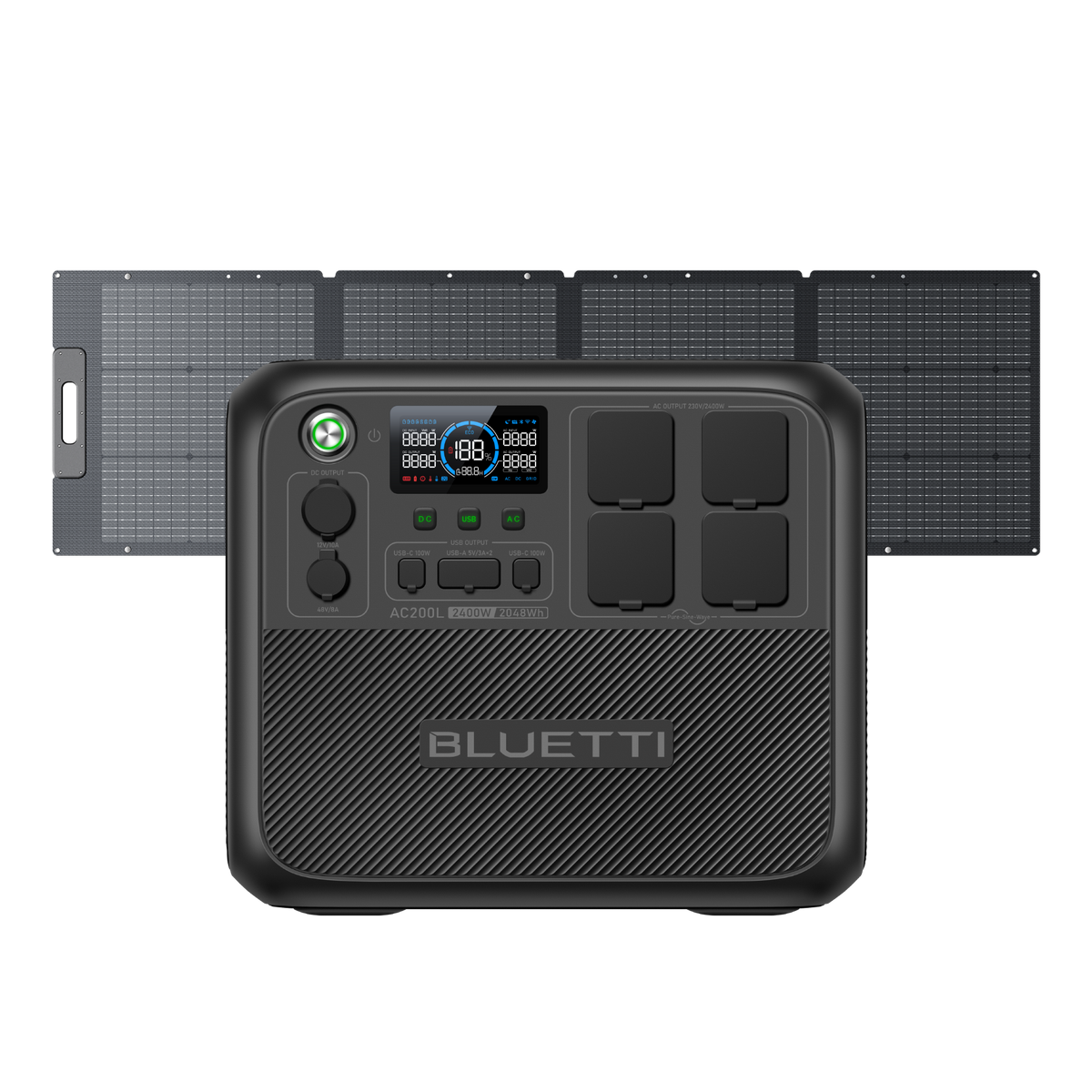 BLUETTI AC200L Estación de energía expandible | 2.400 W 2.048 Wh