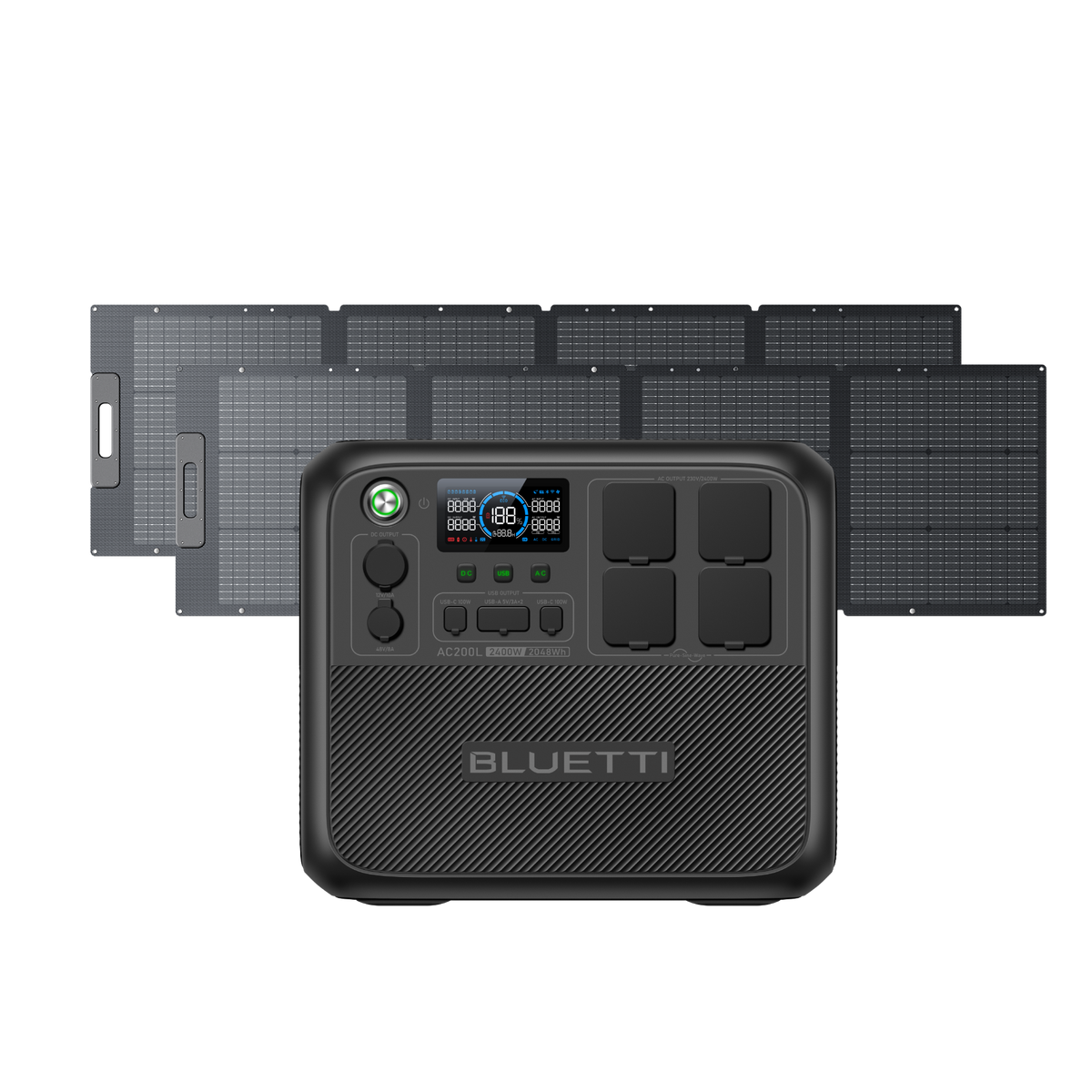 BLUETTI AC200L Estación de energía expandible | 2.400 W 2.048 Wh