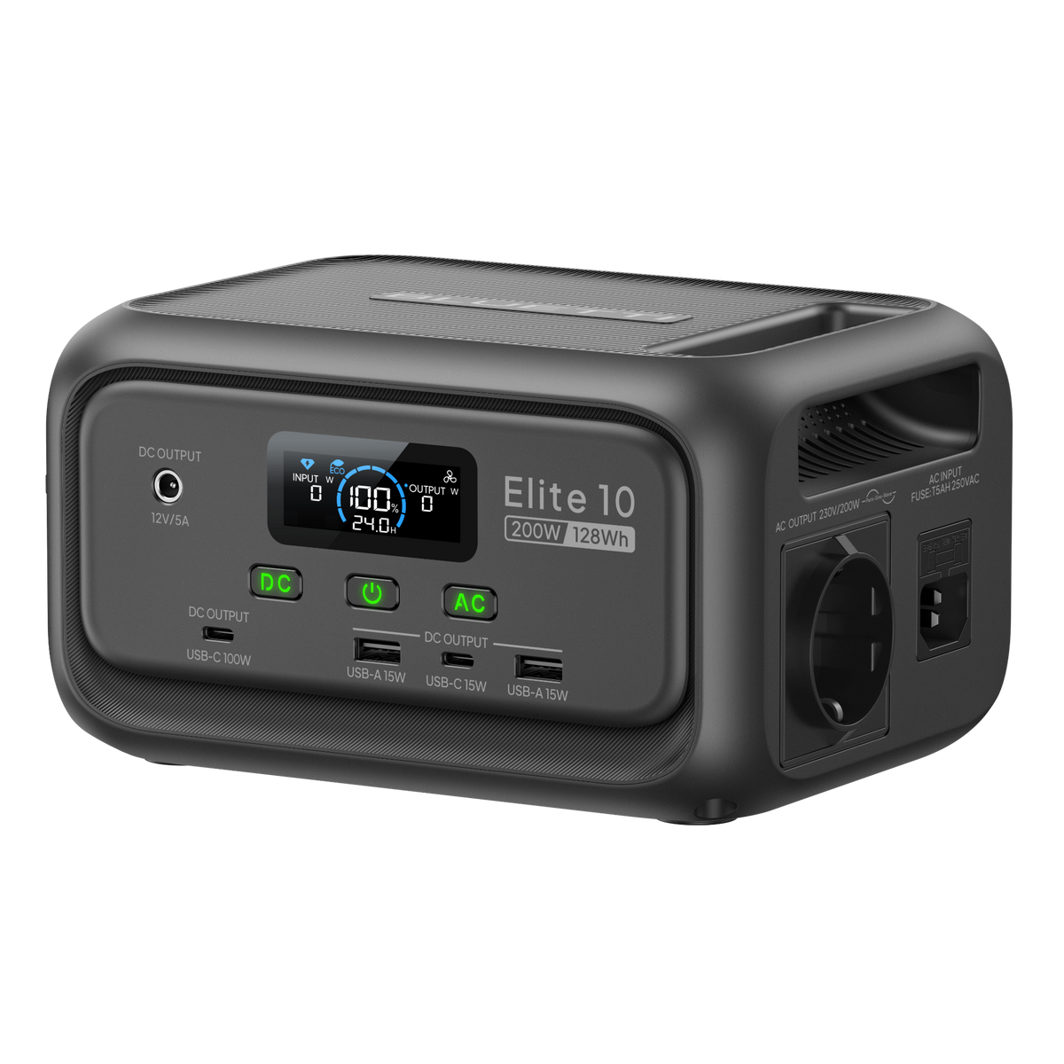 BLUETTI Elite 10 Mini Estación de energía portátil | 200 W 128 Wh