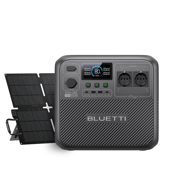 BLUETTI Elite 200 + 130 W