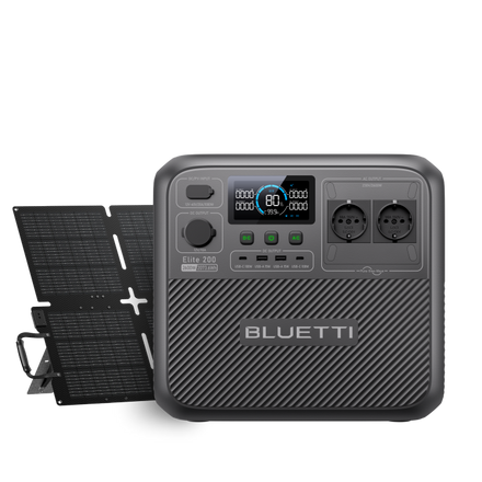 BLUETTI Elite 200 + 130 W