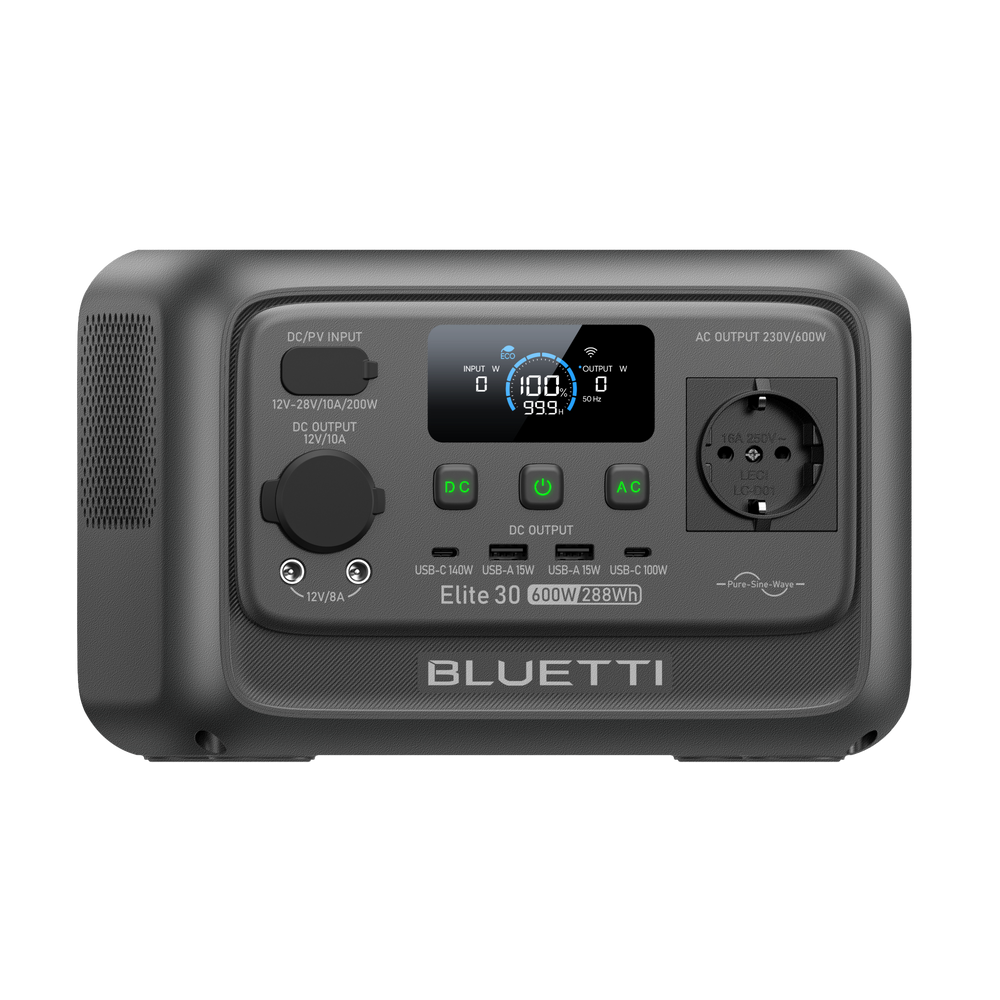 BLUETTI Elite 30 V2 Estación de energía portátil | 600 W 288 Wh