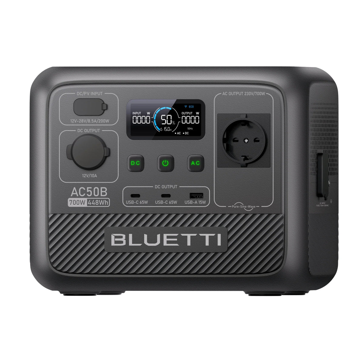BLUETTI AC50B Estación de energía portátil para camping | 700 W 448 Wh