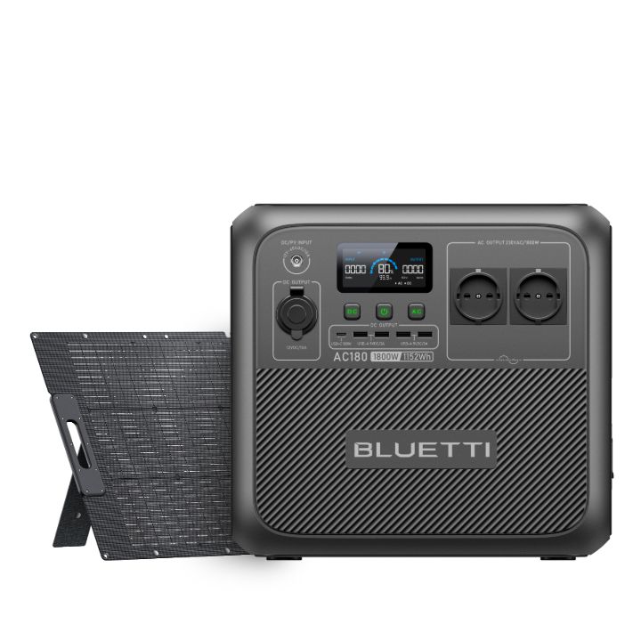 BLUETTI AC180 Estación de energía portátil | 1.800 W 1.152 Wh